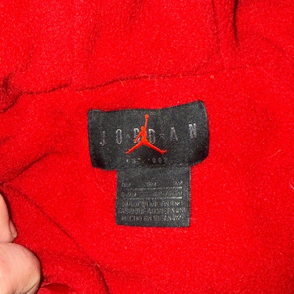 Jordan Vibrant Red Apparel Jordan Jumpman baby's red puffer snowsuit 9M winter - Picture 7 of 11